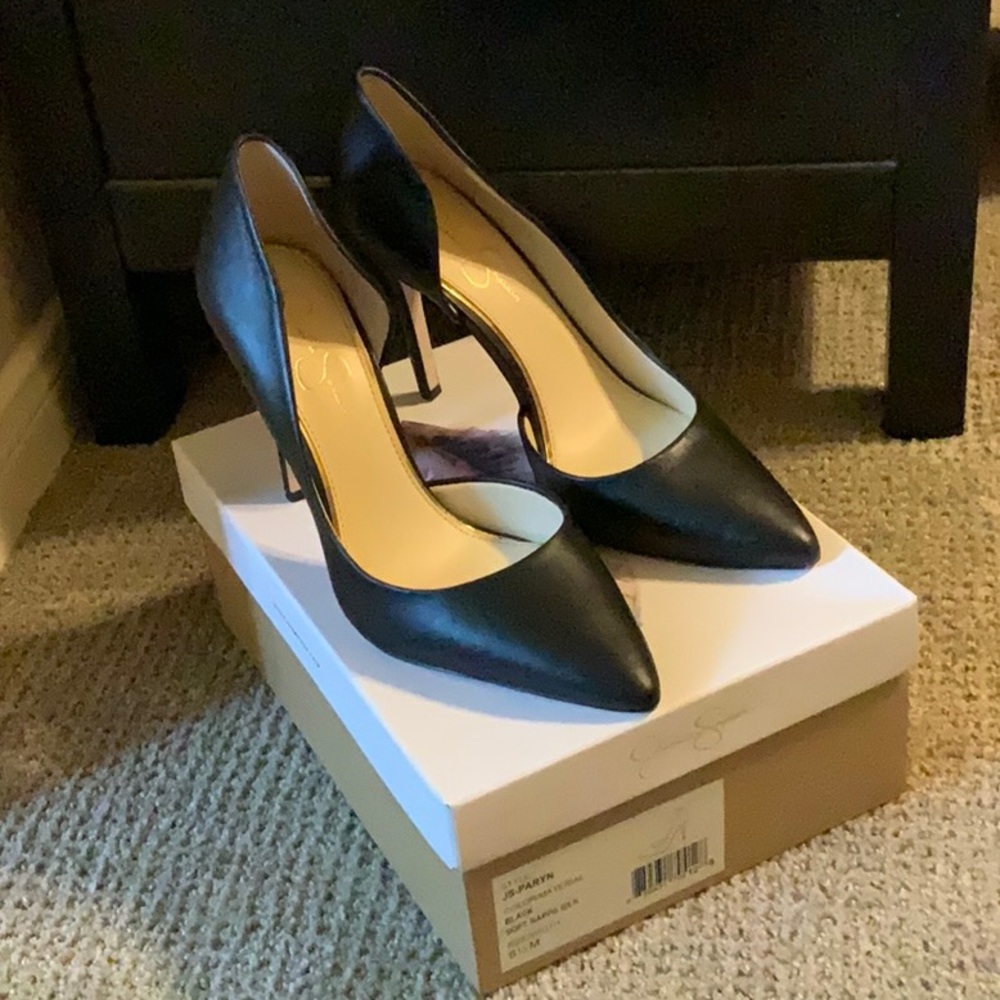 Jessica Simpson Black heel 8.5 JS-PARYN